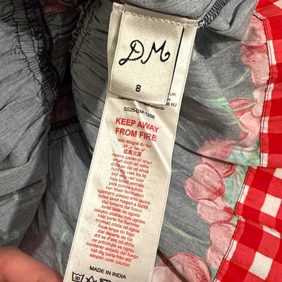 Damson Madder Allegra Puff Sleeve Blouse organic cotton - Picture 16 of 16